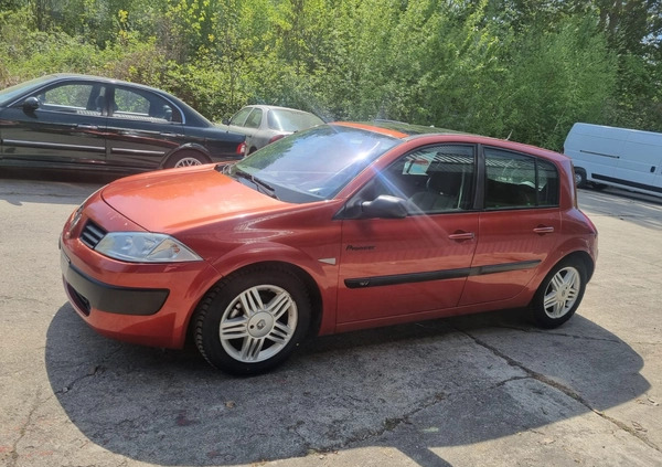 Renault Megane cena 3999 przebieg: 270000, rok produkcji 2004 z Lidzbark małe 79